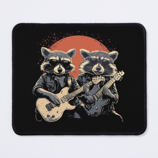 Item preview, Rocky's Raccoon Band Nice Evening designed and sold by MOONE FLOWER.