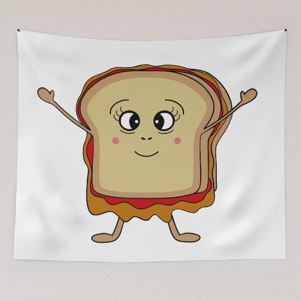 Item preview, Peanut Butter And Jam Sandwich designed and sold by Sartoris Art.