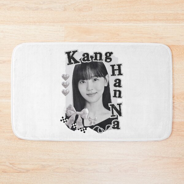 Item preview, Kang Han-na Korean Actress Black and White Collage Design designed and sold by AJUNICE STUDIO.