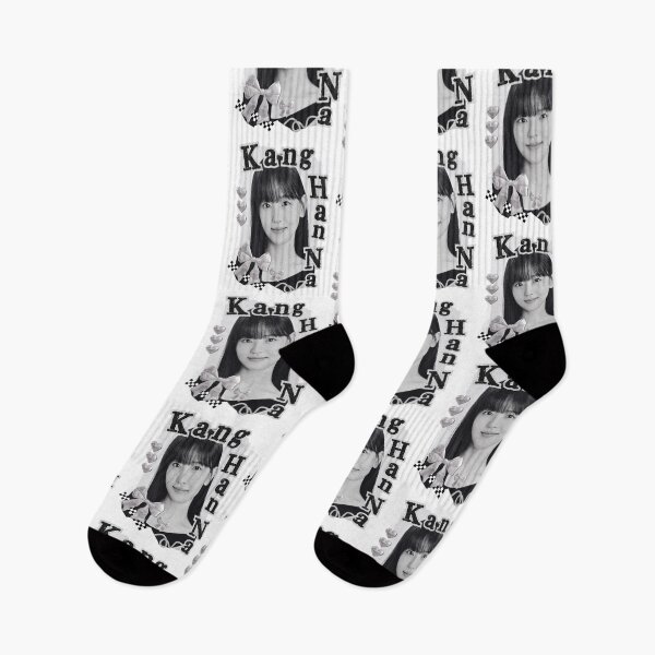 Item preview, Kang Han-na Korean Actress Black and White Collage Design designed and sold by AJUNICE STUDIO.