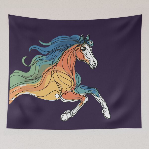 Item preview, Horse One line Art designed and sold by Onelineartt.