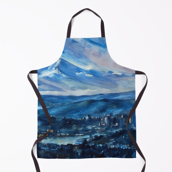 Artikelvorschau, Seattle mit Mount Rainier (Pastell) entworfen und verkauft von flyscenicair.