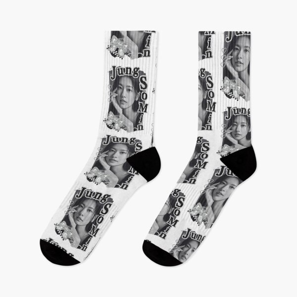 Item preview, Jung So-min Korean Actress Black and White Collage Design designed and sold by AJUNICE STUDIO.