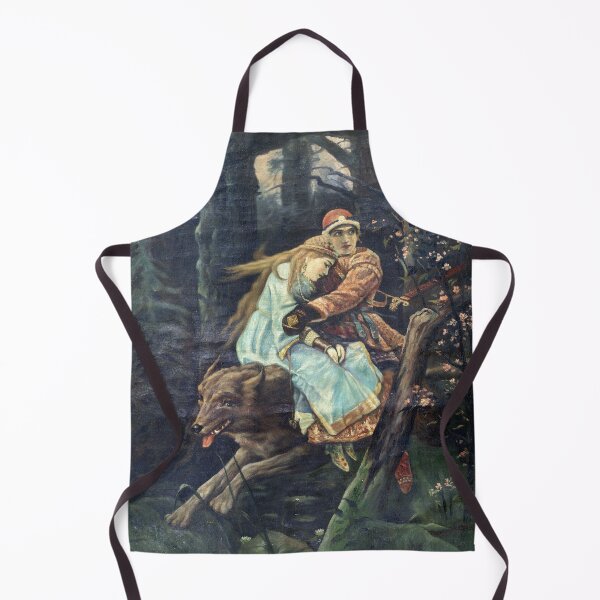 Item preview, Ivan Tsarevich riding the Gray Wolf - Viktor Vasnetsov designed and sold by forgottenbeauty.