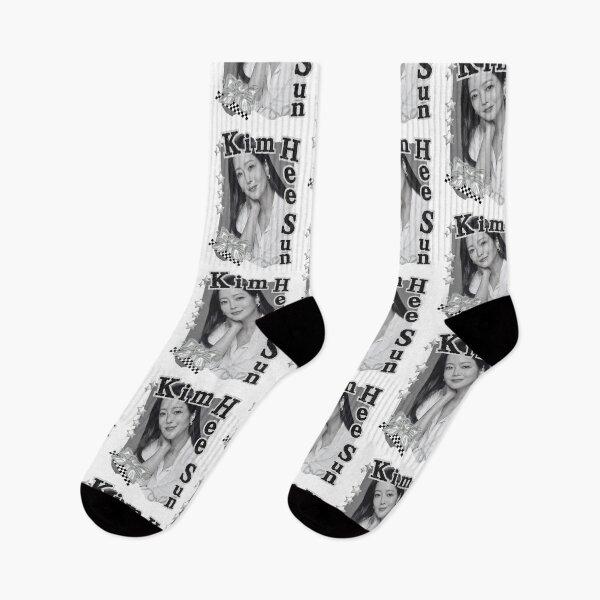 Item preview, Kim Hee-sun Korean Actress Black and White Collage Design designed and sold by AJUNICE STUDIO.