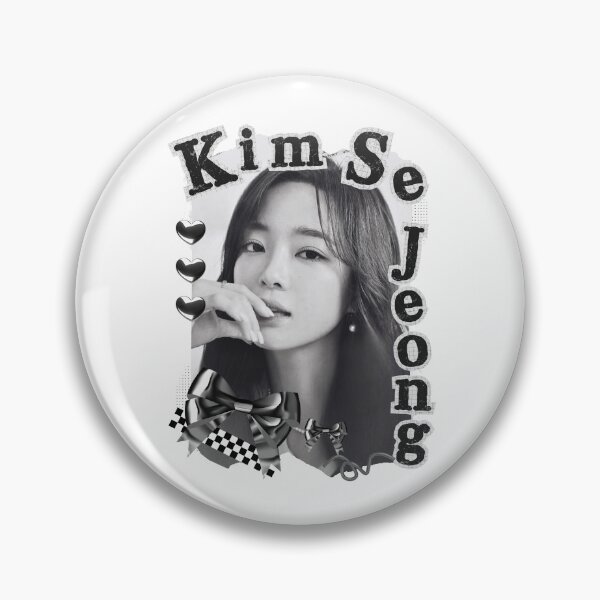 Item preview, Kim Se-jeong Korean Actress Black and White Collage Design designed and sold by AJUNICE STUDIO.