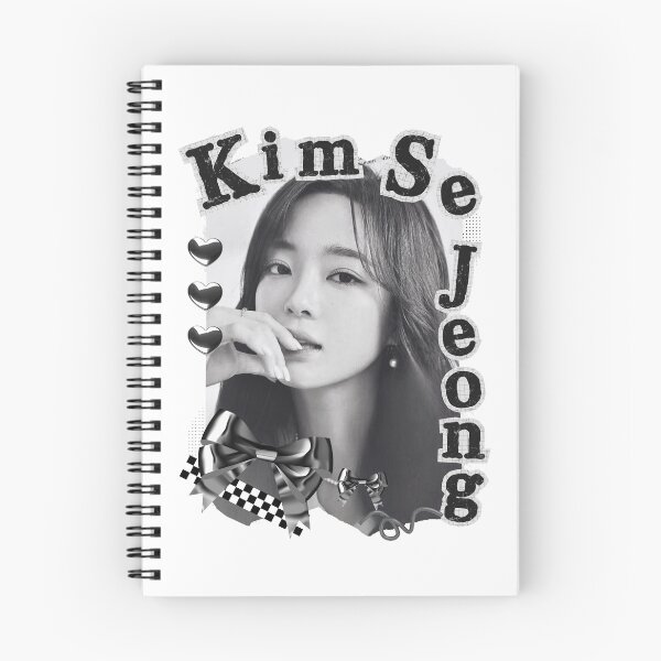Item preview, Kim Se-jeong Korean Actress Black and White Collage Design designed and sold by AJUNICE STUDIO.