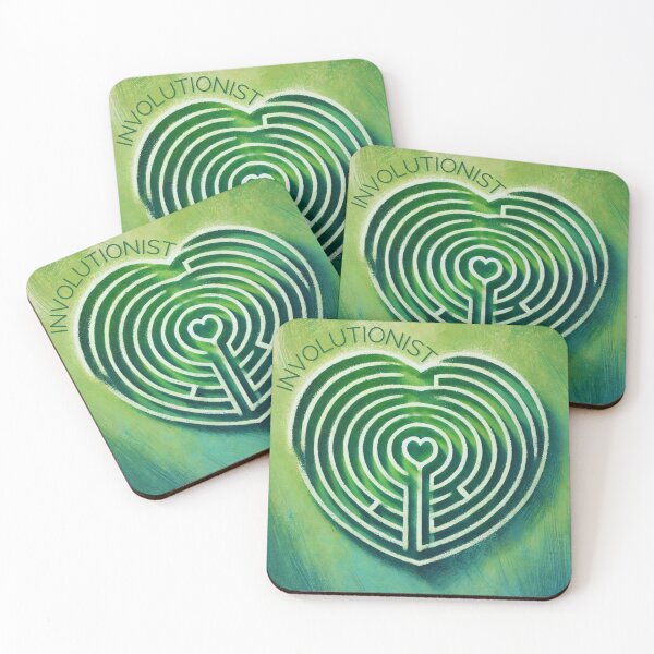 Item preview, Involutionist A Rebel's Journey Within The Heart Maze designed and sold by TinaTickle.