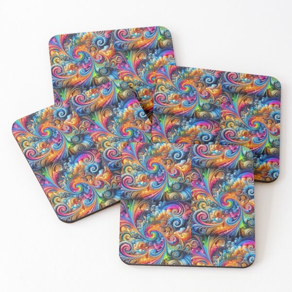 Item preview, Colourful Abstract Art  designed and sold by WackyJacks.