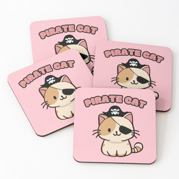 Item preview, Pirate Cat - Cute Pirate-Themed Design designed and sold by EagleVisionary.