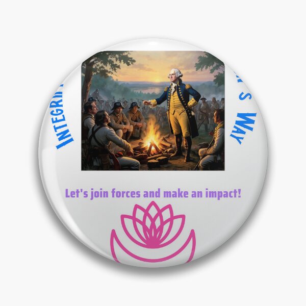 Item preview, Integrity Courage Leadership Washington’s Way designed and sold by PrintPopTees.