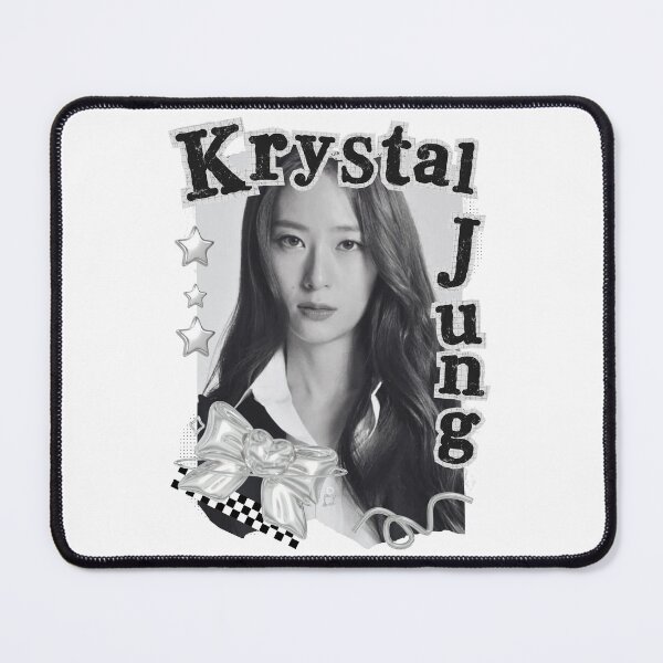 Item preview, Krystal Jung Korean Actress Black and White Collage Design designed and sold by AJUNICE STUDIO.