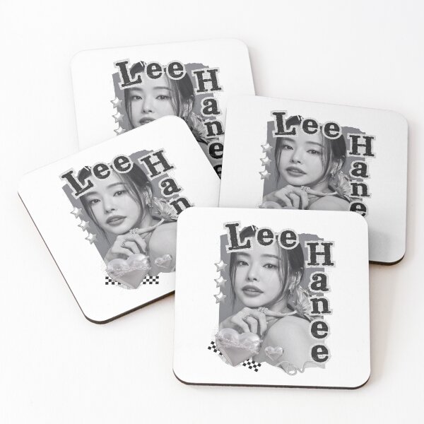 Artikelvorschau, Lee Hanee, koreanische Schauspielerin, Schwarz-Weiß-Collage-Design entworfen und verkauft von AJUNICE STUDIO.