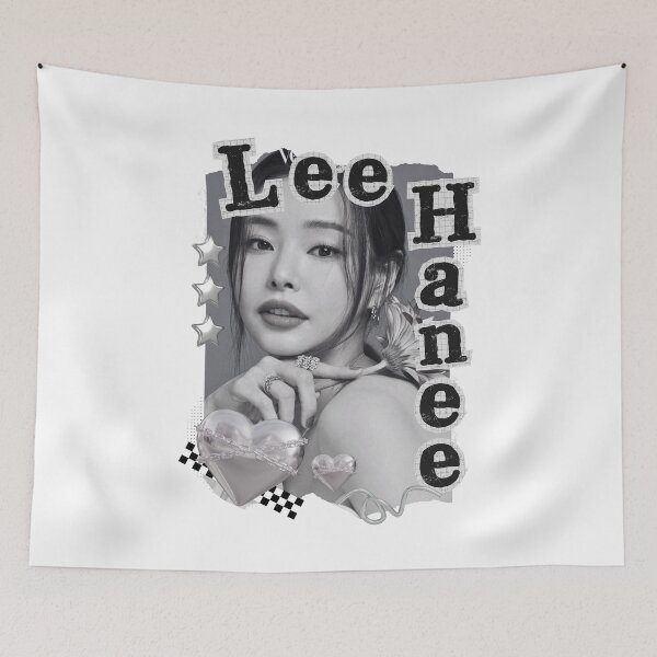 Item preview, Lee Hanee Korean Actress Black and White Collage Design designed and sold by AJUNICE STUDIO.
