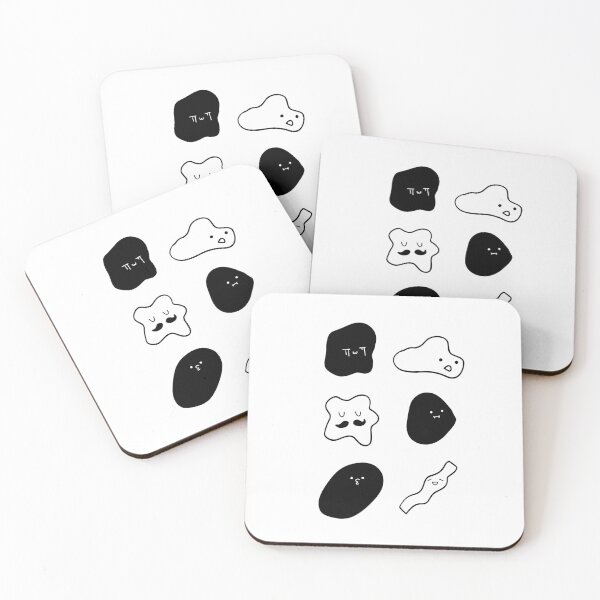 Item preview, Emojis modernos: arte minimalista en blanco y negro designed and sold by RM-Journey.
