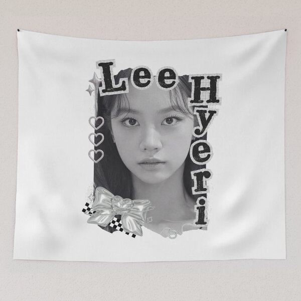 Item preview, Lee Hye-ri Korean Actress Black and White Collage Design designed and sold by AJUNICE STUDIO.