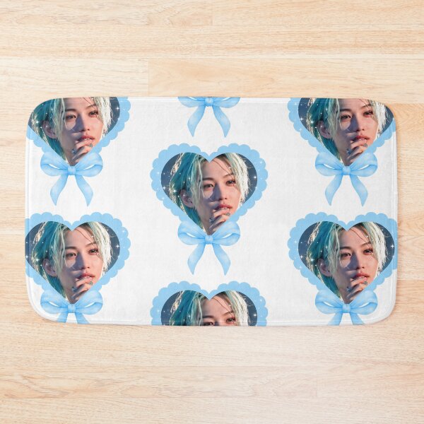 Item preview, Stray Kids Felix Blue Coquette Heart designed and sold by StarBunnyDesign.