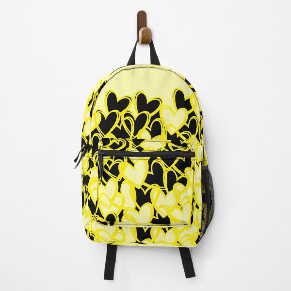 Item preview, yellow hearts abstract pattern designed and sold by JVNS.