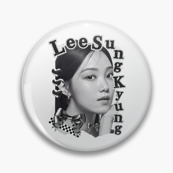 Item preview, Lee Sung-kyung Korean Actress Black and White Collage Design designed and sold by AJUNICE STUDIO.
