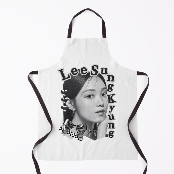 Item preview, Lee Sung-kyung Korean Actress Black and White Collage Design designed and sold by AJUNICE STUDIO.