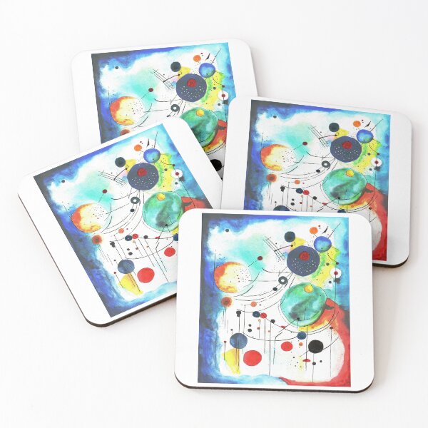 Item preview, Acuarela de la carrera espacial designed and sold by ArteTeoma.