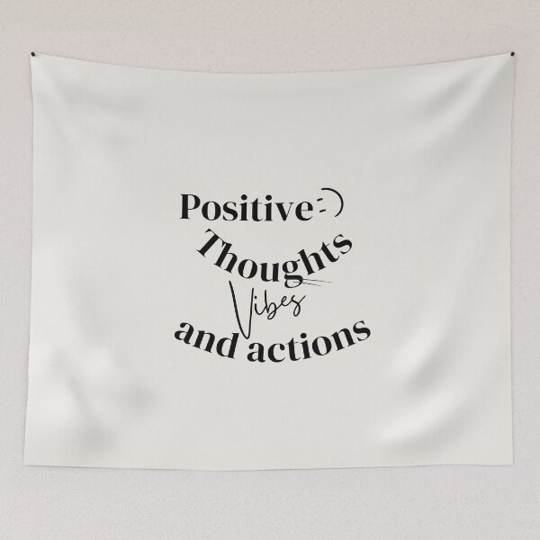 Item preview, Positive Thoughts Vibes and Actions gifts and apparel designed and sold by happiness1000.