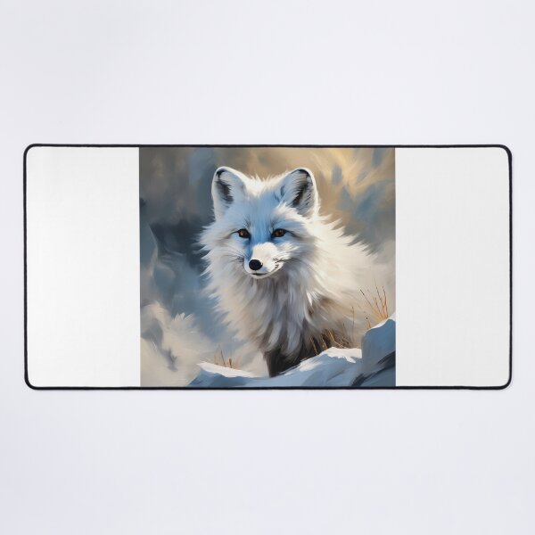Item preview, Arctic fox designed and sold by Island Art Studios.