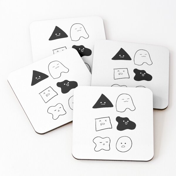 Item preview, Cute Emoji Designs: Minimalist Black & White Line Art designed and sold by RM-Journey.