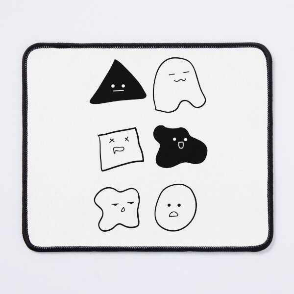 Item preview, Cute Emoji Designs: Minimalist Black & White Line Art designed and sold by RM-Journey.