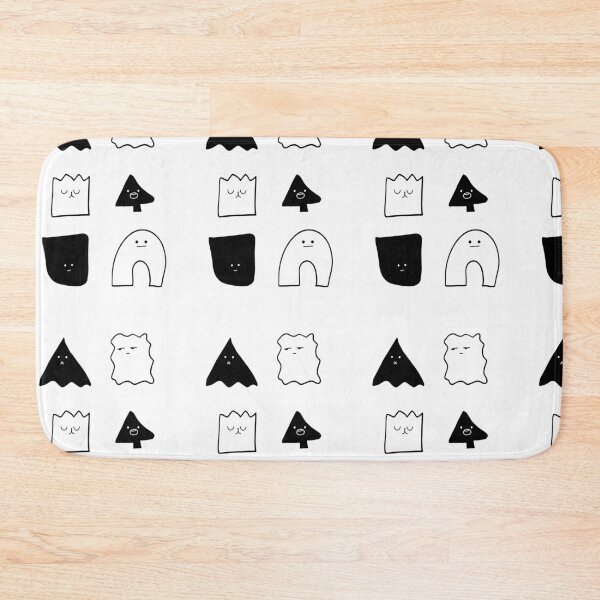 Item preview, Modern Emojis: Minimalist Black & White Art designed and sold by RM-Journey.