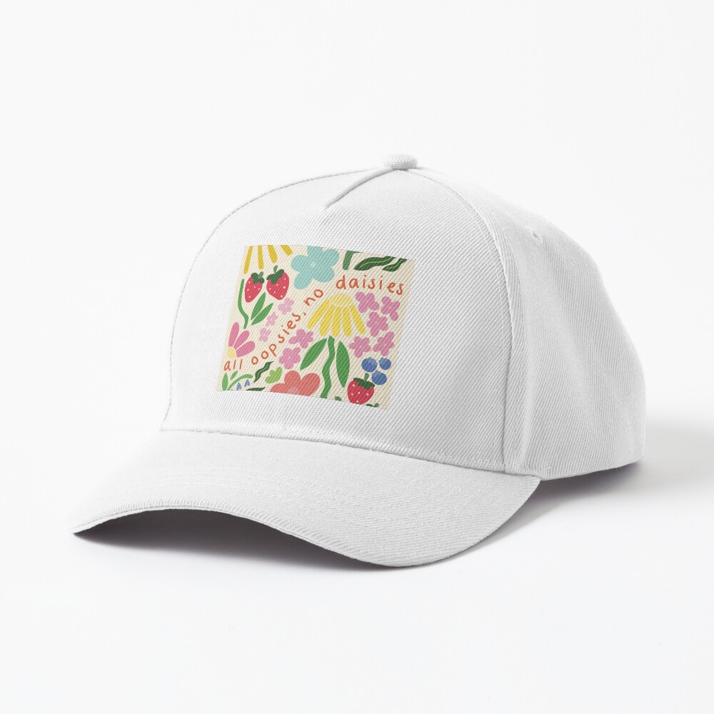 Vista previa del artículo con la obra «Gorra de béisbol», diseñado y vendido por peevedandpeachy.