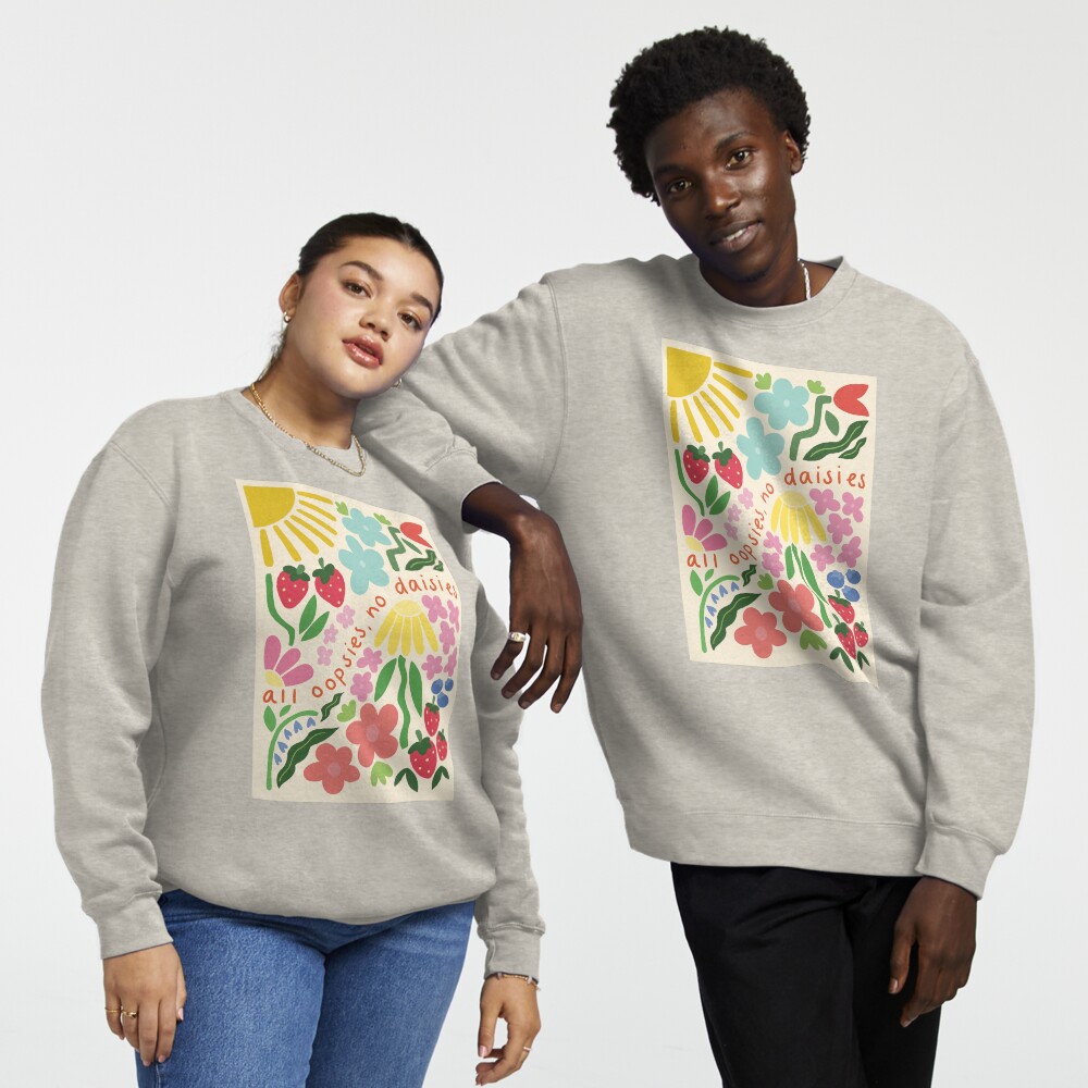 Vista previa del artículo con la obra «Sudadera sin capucha», diseñado y vendido por peevedandpeachy.