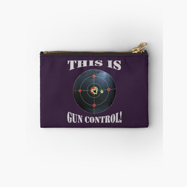 Item preview, This is Gun Control, Purple background/Light Letters designed and sold by DeeDeee1970.