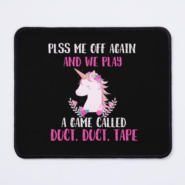 Item preview, Game called duct, duct, tape. funny shirt men women, sarcastic tee, funny, unicorn,  designed and sold by VintageRootsCa.