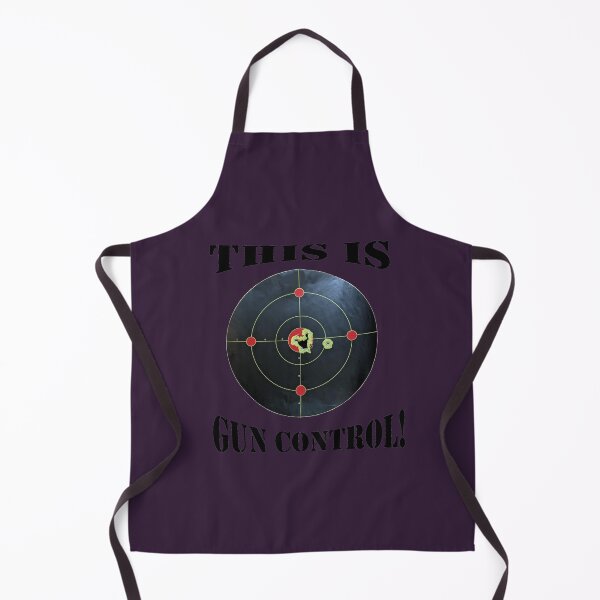 Item preview, This is Gun Control, Purple background/Black Letters designed and sold by DeeDeee1970.