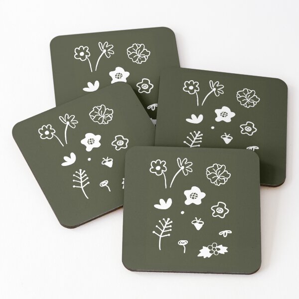 Item preview, Charming Flower Illustrations: Simple Line Art designed and sold by RM-Journey.