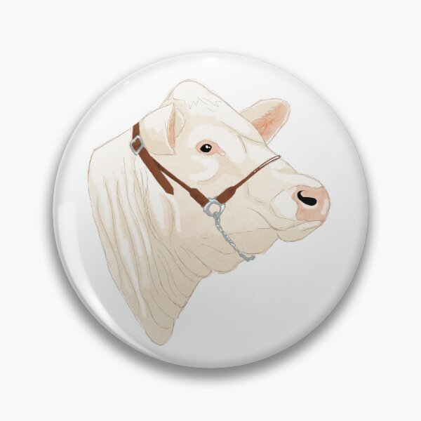 Item preview, Charolais Bust designed and sold by Hanbanner.