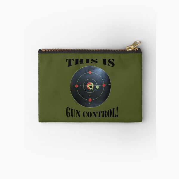 Item preview, This is Gun Control, Army Green background/Black Letters designed and sold by DeeDeee1970.