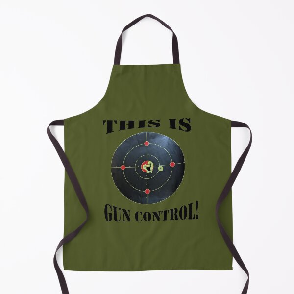 Item preview, This is Gun Control, Army Green background/Black Letters designed and sold by DeeDeee1970.