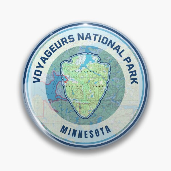 Artikelvorschau, Souvenirkarte – Voyageurs-Nationalpark entworfen und verkauft von Willz Designz.
