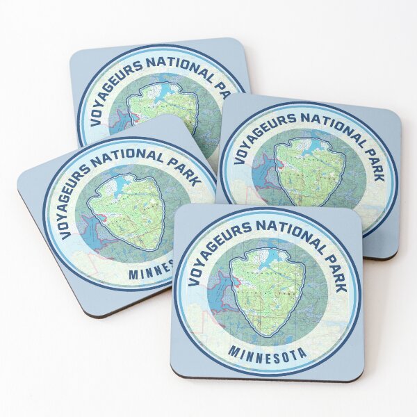 Item preview, Souvenir Map - Voyageurs National Park designed and sold by Willz Designz.