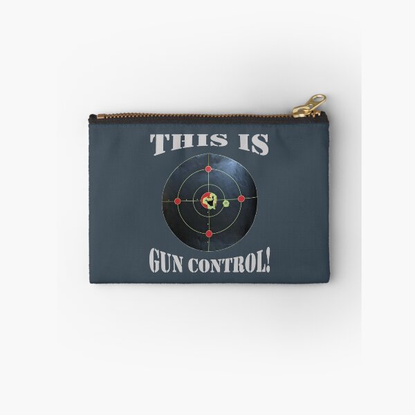 Item preview, This is Gun Control, Dark Gray background/Light Letters designed and sold by DeeDeee1970.