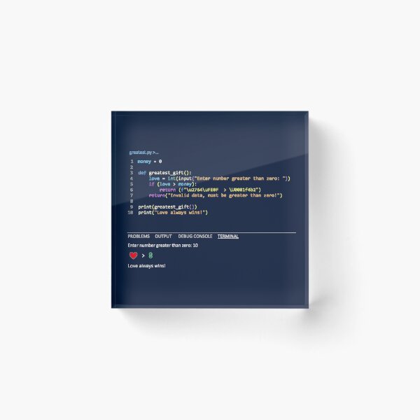 Item preview, Funny Python Code, Navy Blue background, Dark Mode designed and sold by DeeDeee1970.