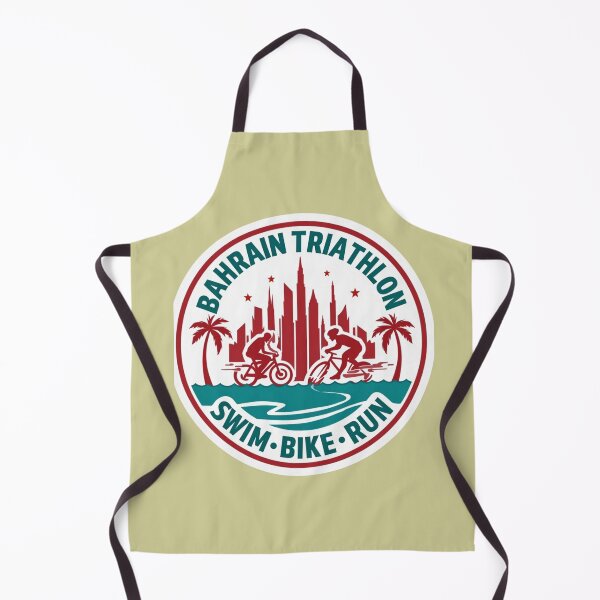 Item preview, Bahrain Triathlon Design - Swim , Bike , Run designed and sold by Triathlongram.