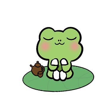 Seventeen The8 THEpalee with tea and meditating 