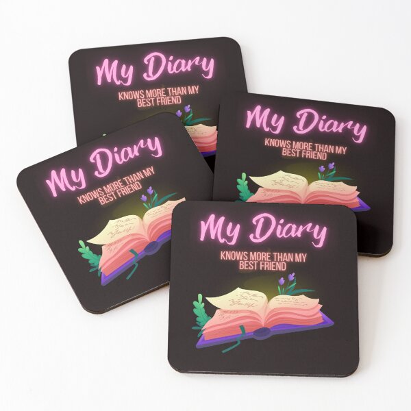 Item preview, My diary knows more than my best friend designed and sold by Agu210.