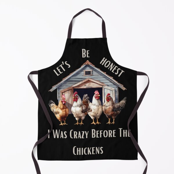 Item preview, Let's Be Honest I Was Crazy Before The Chickens, a great gift for any special occasion designed and sold by FelkMariShop.