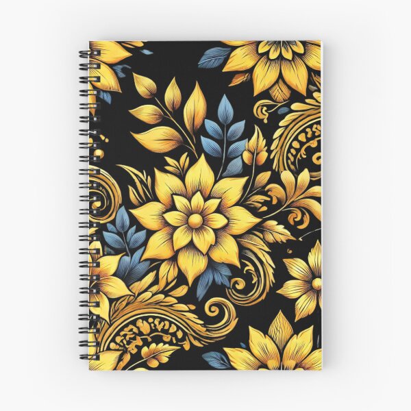 Item preview, Yellow Flower Patterns designed and sold by AllYoursShop.