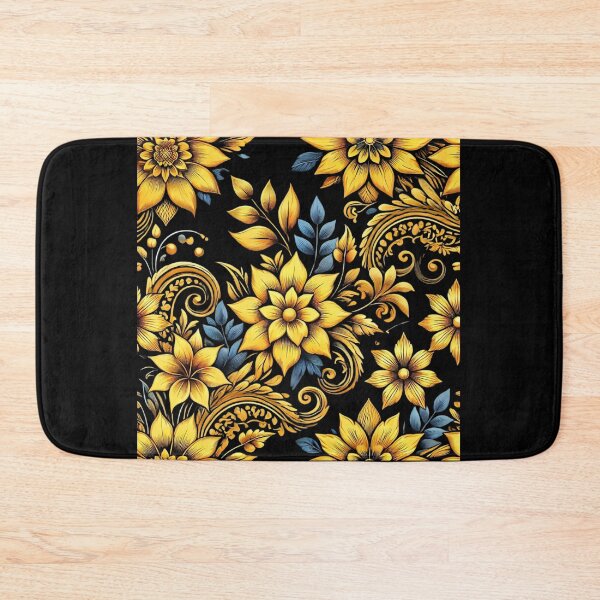 Item preview, Yellow Flower Patterns designed and sold by AllYoursShop.