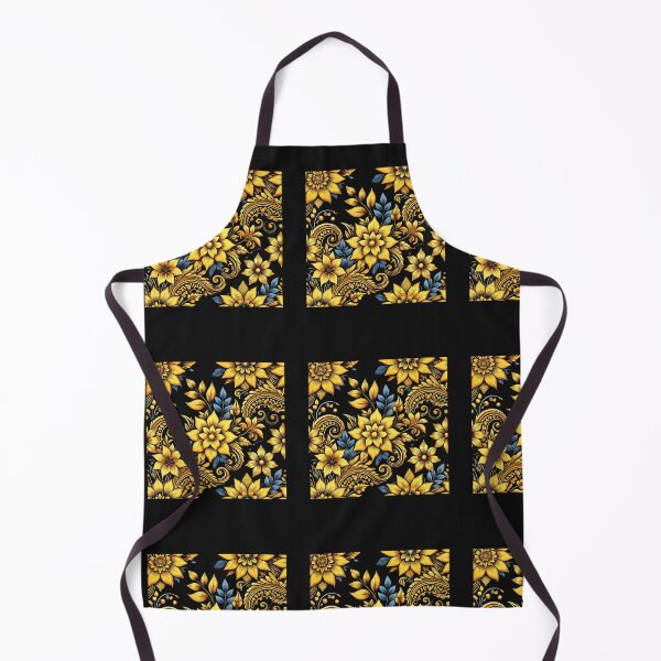 Item preview, Yellow Flower Patterns designed and sold by AllYoursShop.